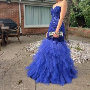 Jovani 172008 Royal Blue Gown!